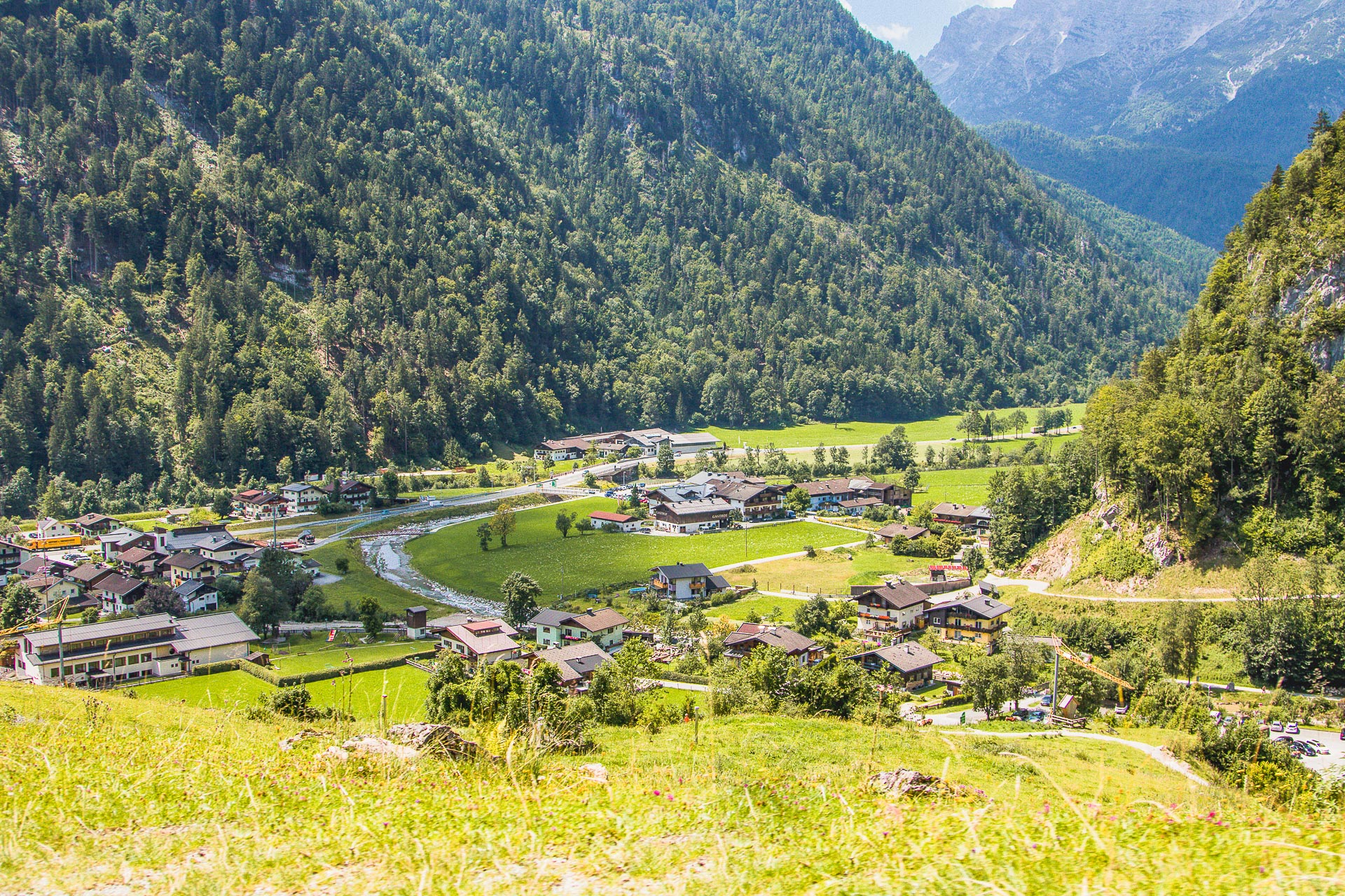 Vier Urlaubsorte zwischen Bergen und Saalach