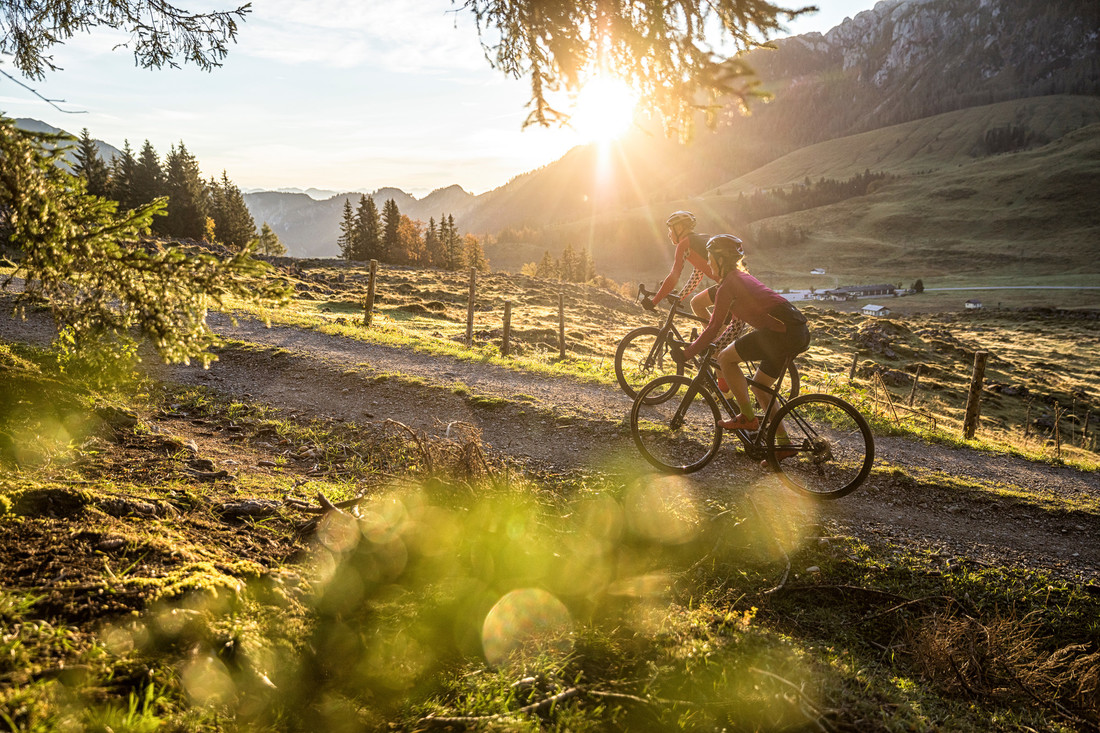 Bikeurlaub zwischen Saalach und Almen
