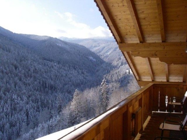 Balkon Winter